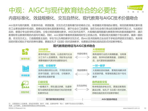 艾瑞咨詢《2024年AIGC教育行業(yè)報告》 教育咨詢服務(wù)的變革與展望